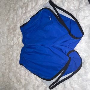 Blue women’s Nike shorts